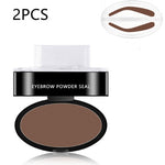 Eyebrow Powder Stamp Tint Stencil Kit Cosmetics Professional Makeup Waterproof Eye Brow Stamp Lift Eyebrow Enhancers Stencil Kit