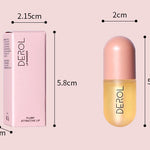 Day Night Instant Volume Lip Plumper Oil Clear Lasting Nourishing Repairing Reduce Lip Fine Line Care Lip Beauty Cosmetic