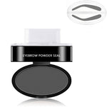 Eyebrow Powder Stamp Tint Stencil Kit Cosmetics Professional Makeup Waterproof Eye Brow Stamp Lift Eyebrow Enhancers Stencil Kit