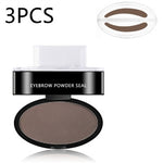 Eyebrow Powder Stamp Tint Stencil Kit Cosmetics Professional Makeup Waterproof Eye Brow Stamp Lift Eyebrow Enhancers Stencil Kit