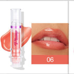 New Tube Lip Rich Lip Color Slightly Spicy Lip Honey Lip Glass Mirror Face Lip Mirror Liquid Lipstick
