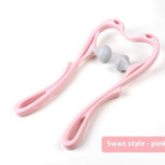 Multifunctional Manual Six-wheel Neck Massager Massage Relieve Roller Massage Tool