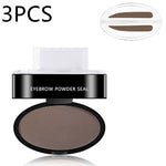 Eyebrow Powder Stamp Tint Stencil Kit Cosmetics Professional Makeup Waterproof Eye Brow Stamp Lift Eyebrow Enhancers Stencil Kit