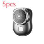 Mini Portable Face Cordless Shavers Rechargeable USB Electric Shaver Wet & Dry Painless Small Size Machine Shaving For Men