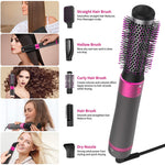 Professional 5 In 1 Hair Dryer Brush Dryer And Straightening Brush Electric Hair Styling Tool Automatic Hair Curler Beauty Supplies Gadgets