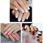 Metal false nails for women